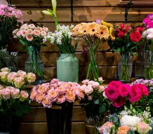 Flower Shop, Flowers in Cooler
